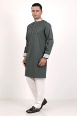 Men's Premium Panjabi (Olive)