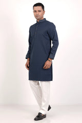 Men's Premium Panjabi (Navy)