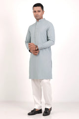 Men's Premium Panjabi (Bluish Grey)