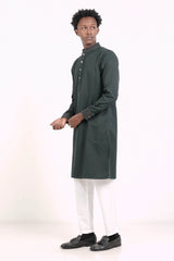 Men's Premium Panjabi (Green)