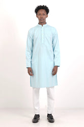 Men's Premium Panjabi (Pastel Blue)