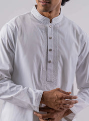 Men's Premium Panjabi (White)