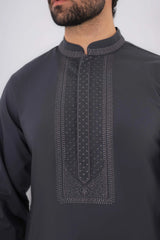 Men's Premium Panjabi (DK. Grey)