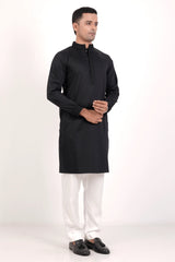 Men's Premium Panjabi (Black)