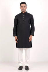 Men's Premium Panjabi (Black)