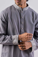 Men's Premium Panjabi (Grey)