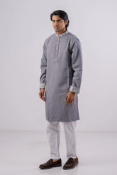 Men's Premium Panjabi (Grey)