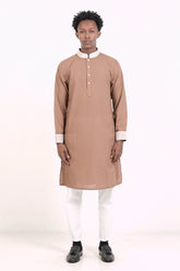 Men's Premium Panjabi (Brown)