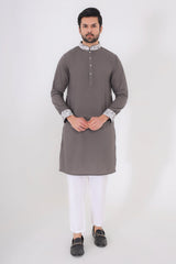 Men's Premium Panjabi (Grey)