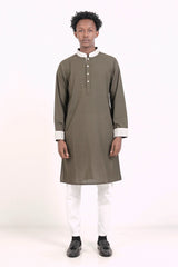 Men's Premium Panjabi (Olive)