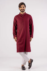 Men's Premium Panjabi (Maroon)