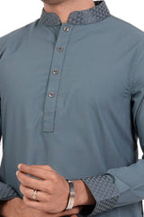 Men's Premium Panjabi (Blue)