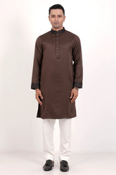 Men's Premium Panjabi (Brown)