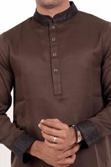 Men's Premium Panjabi (Brown)