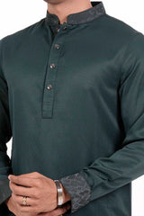 Men's Premium Panjabi (Green)