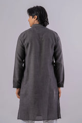 Men's Premium Panjabi (Grey)