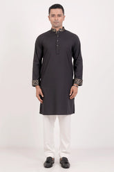 Men's Premium Panjabi (Black)