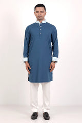 Men's Premium Panjabi (Blue)