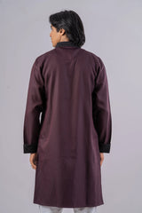 Men's Premium Panjabi (Dk. Maroon)