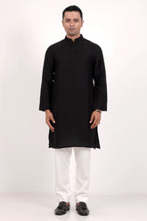 Men's Premium Panjabi (Black)