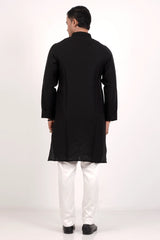 Men's Premium Panjabi (Black)