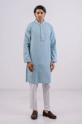 Men's Premium Panjabi (Sky)