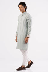 Men's Premium Panjabi (Pastel Green)