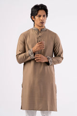 Men's Premium Panjabi (Brown)