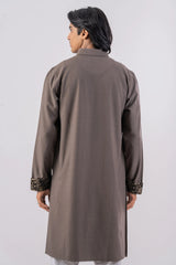 Men's Premium Panjabi (Brownish Grey)