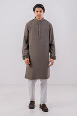 Men's Premium Panjabi (Brownish Grey)