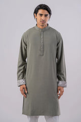 Men's Premium Panjabi (Sage Green)