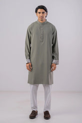 Men's Premium Panjabi (Sage Green)