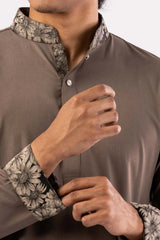 Men's Premium Panjabi (DK. Olive)