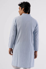 Men's Premium Panjabi (Lt. Blue)