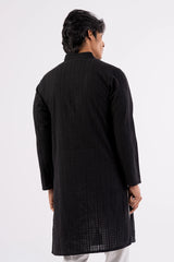 Men's Premium Panjabi (Black)