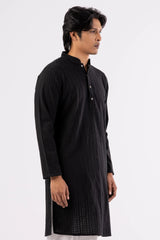 Men's Premium Panjabi (Black)