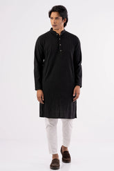 Men's Premium Panjabi (Black)