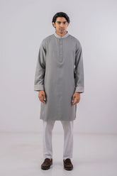 Men's Premium Panjabi (Lt. Grey)