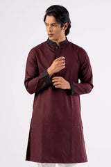 Men's Premium Panjabi (Dk. Maroon)