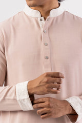 Men's Premium Panjabi (Lt. Peach)