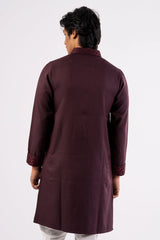 Men's Premium Panjabi (Dk. Maroon)