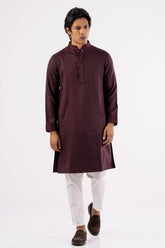 Men's Premium Panjabi (Dk. Maroon)