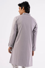 Men's Premium Panjabi (Grey)