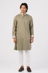 Men's Premium Panjabi (Olive)