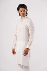 Men's Premium Panjabi (White)
