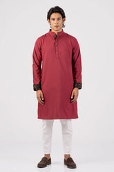 Men's Premium Panjabi (Red)