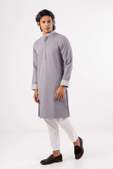 Men's Premium Panjabi (Grey)