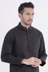 Men Premium Panjabi (Black)