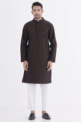 Men Premium Panjabi (Brown)