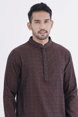 Men Premium Panjabi (Brown)